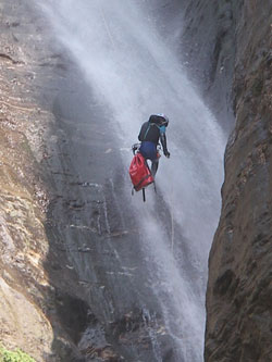 Canyoning in Asia with adrift adventures