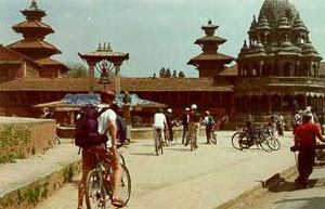 Kathmandu, Bhaktapur and Patan biking tour 